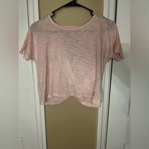 Pink crop girls XL